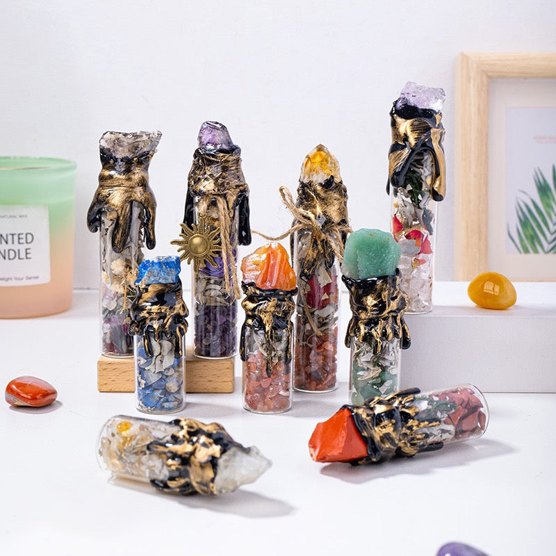 Crystal Magic Bottles