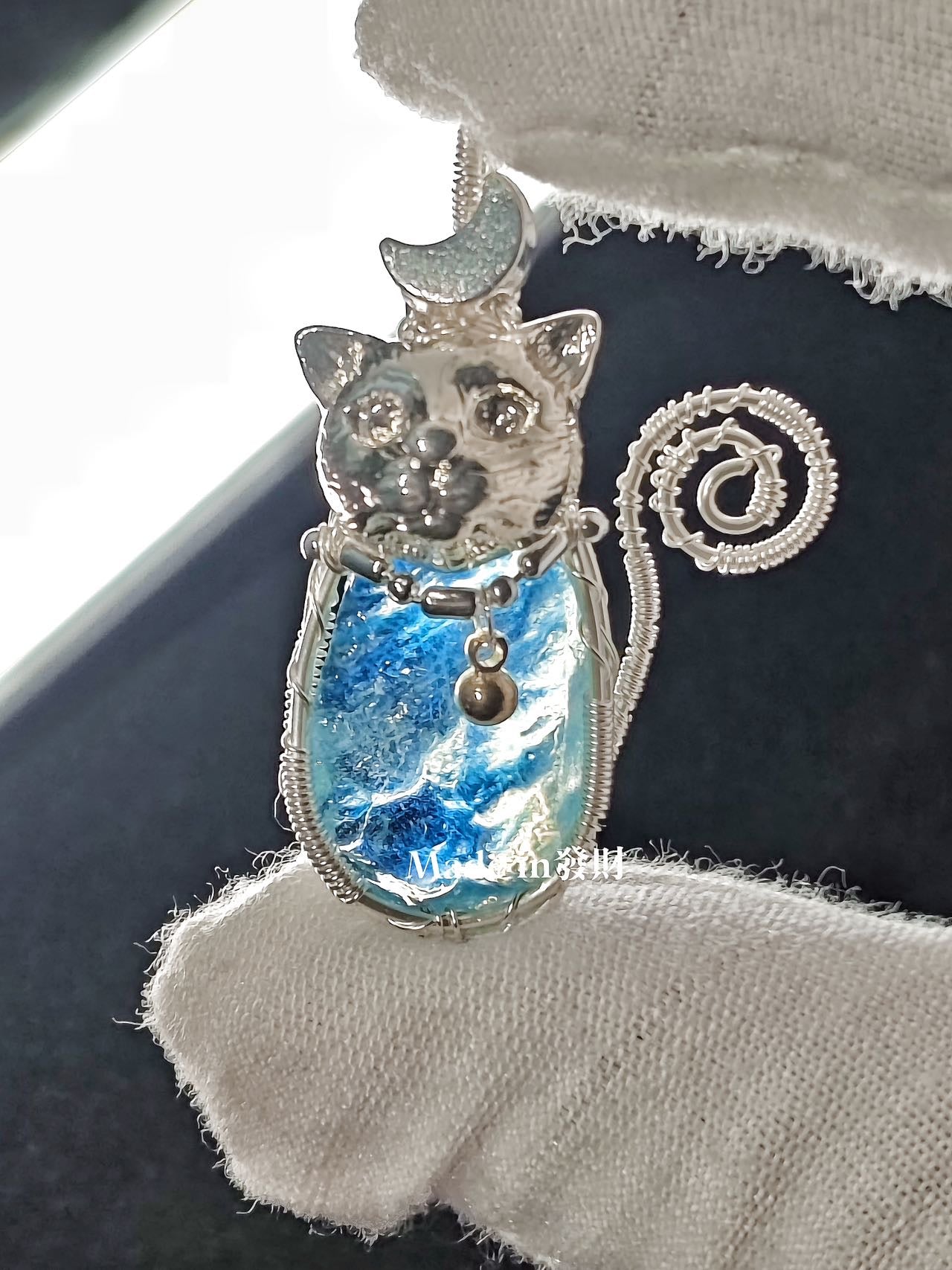 [100% HANDMADE]Premium Santa Maria Aquamarine