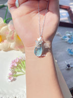 [100% HANDMADE]Premium Santa Maria Aquamarine