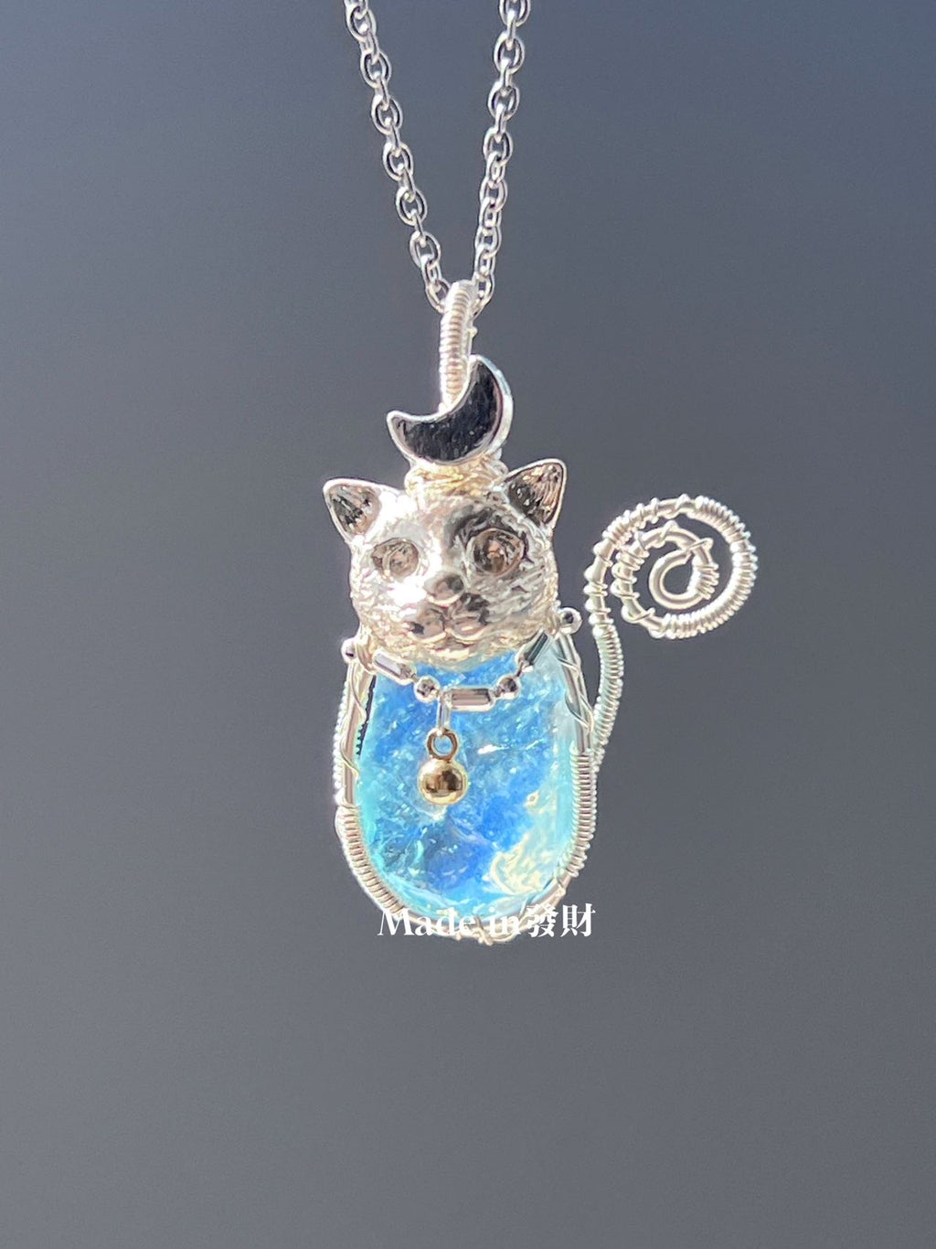 [100% HANDMADE]Premium Santa Maria Aquamarine