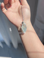 [100% HANDMADE] Butterfly Fairy Aquamarine Pendant