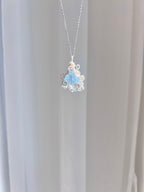 [100% HANDMADE] Ocean Realm: Santa Maria Aquamarine Pendant